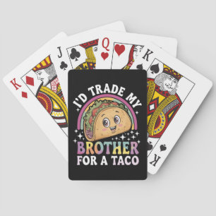 Jeu De Cartes Je troquerais mon frère contre un taco Cinco De Ma