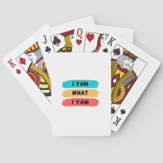 Jeu De Cartes Je Yam Ce Que Je Yam Funny Classic