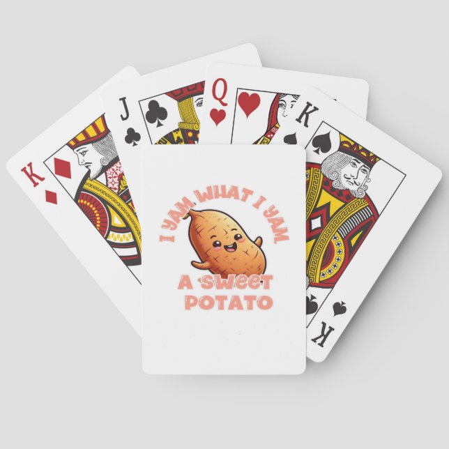 Jeu De Cartes Je Yam Ce Que Je Yam, Un Classique De Pomme De Ter (dos)