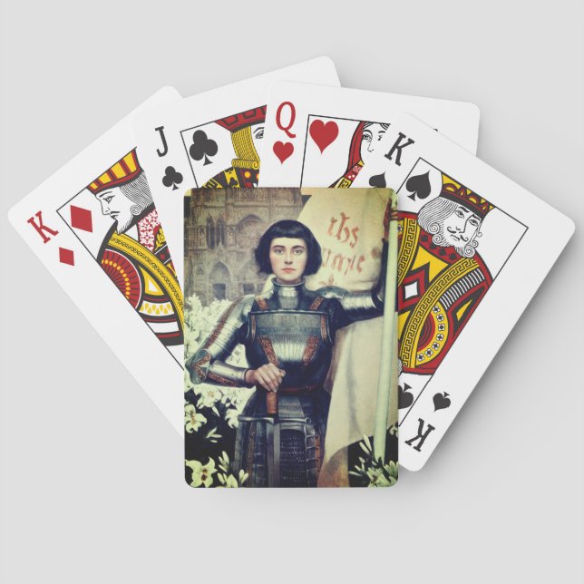Jeu De Cartes Jeanne d'Arc (illustration Albert Lynch) (dos)