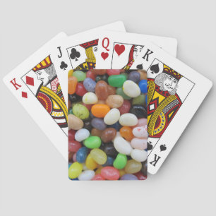 Jeu De Cartes Jelly Bean black blue green Candy Texture Template