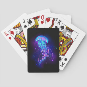 Jeu De Cartes Jellyfish éclatante couleur