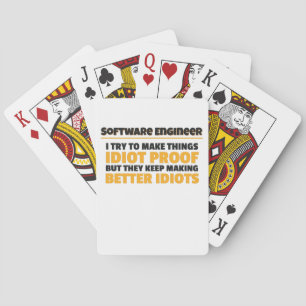 Jeu De Cartes J'Essaie De Faire Des Choses Idiot Preof Software