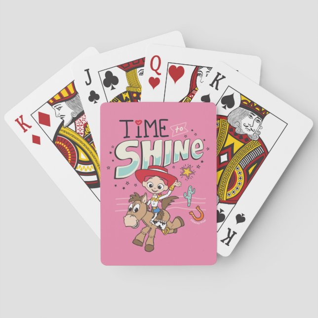 Jeu De Cartes Jessie "Time To Shine" Jouer des cartes (dos)