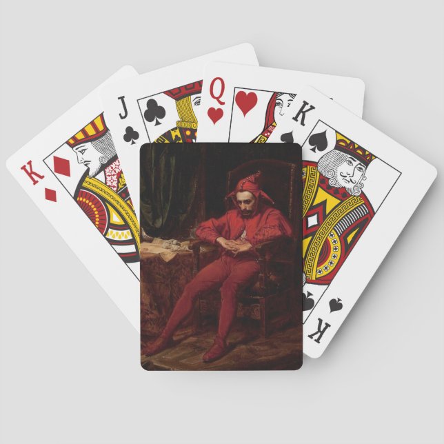 Jeu De Cartes Jester Stanczyk Jan Matejko Art (dos)