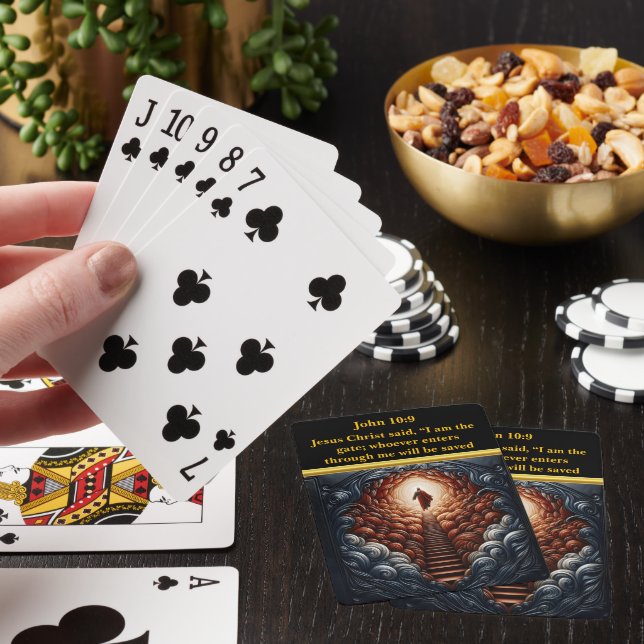 Jeu De Cartes Jésus à la porte du Ciel (In Situ)