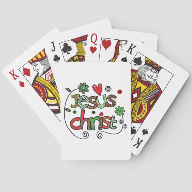 Jeu De Cartes Jésus Christ (dos)