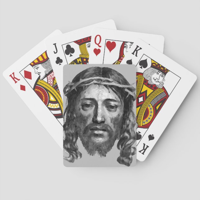 JEU DE CARTES JÉSUS CHRIST (dos)