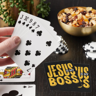 JEU DE CARTES JÉSUS EST MON BOSS