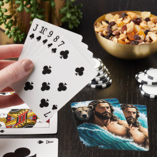 Jeu De Cartes Jésus Et L'Ours