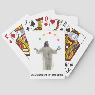 Jeu De Cartes Jésus Jongler