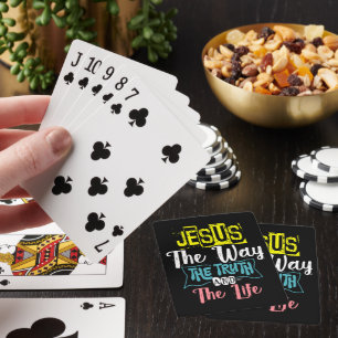 JEU DE CARTES JÉSUS LA VÉRITÉ ET LA VIE