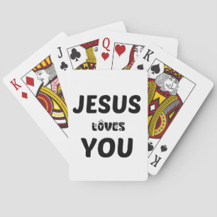 JEU DE CARTES JÉSUS VOUS AIME