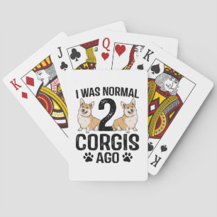 Jeu De Cartes J'Étais Normal Il Y A 2 Corgis Chien