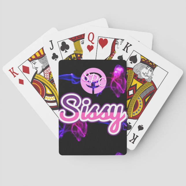 Jeu De Cartes Jeu de carte de poule mouillée (dos)