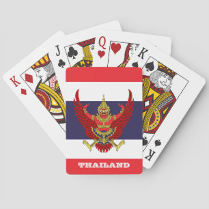 Jeu De Cartes Jeu du Drapeau Thaïlandais, Thaïlande Jouer des ca