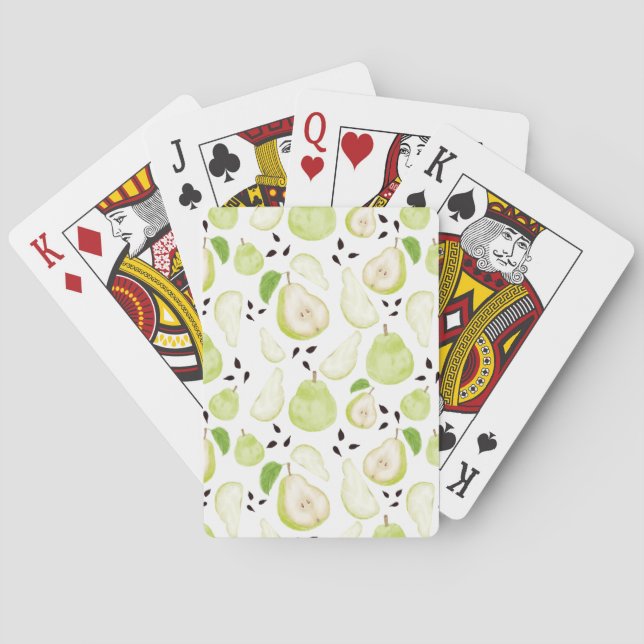 Jeu De Cartes Jeu Pear Toss Jouer Cartes (dos)