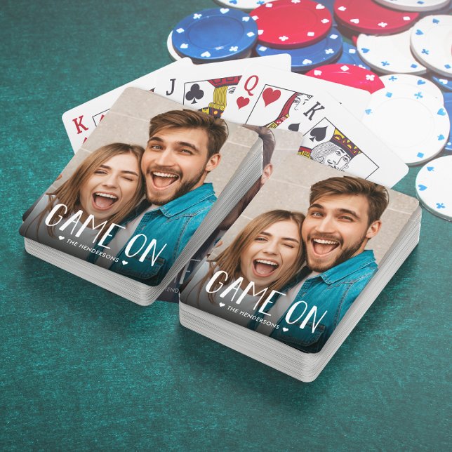 Jeu De Cartes Jeu Sur Photo De Famille (Créateur téléchargé)