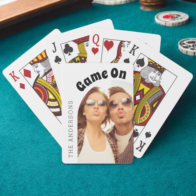 Jeu De Cartes Jeu Sur Photo De Famille (Créateur téléchargé)