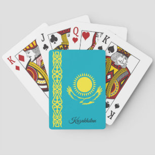Jeu De Cartes Jeux du Drapeau du Kazakhstan, Kazakhstan Jouer de