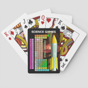 Jeu De Cartes Jeux scientifiques Tableau périodique Jouer des ca
