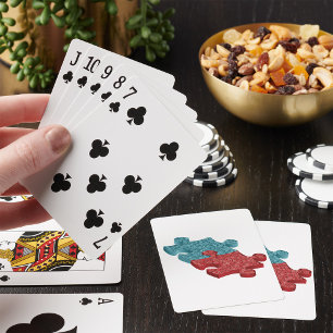 Jeu De Cartes Jigsaw Puzzle Pièces Jouer des cartes