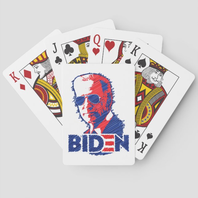 Jeu De Cartes Joe Biden Kamala Harris 2020 Vice US (dos)