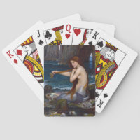 John William Waterhouse Mermaid Art Jouer des cart