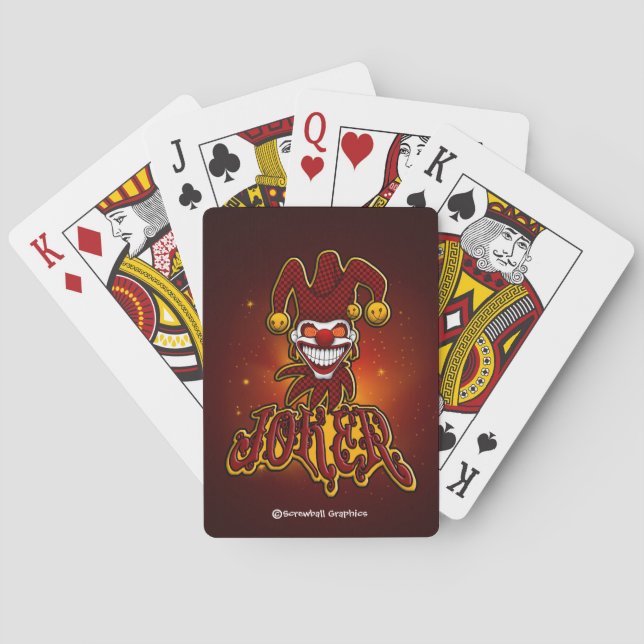 Jeu De Cartes Joker (dos)