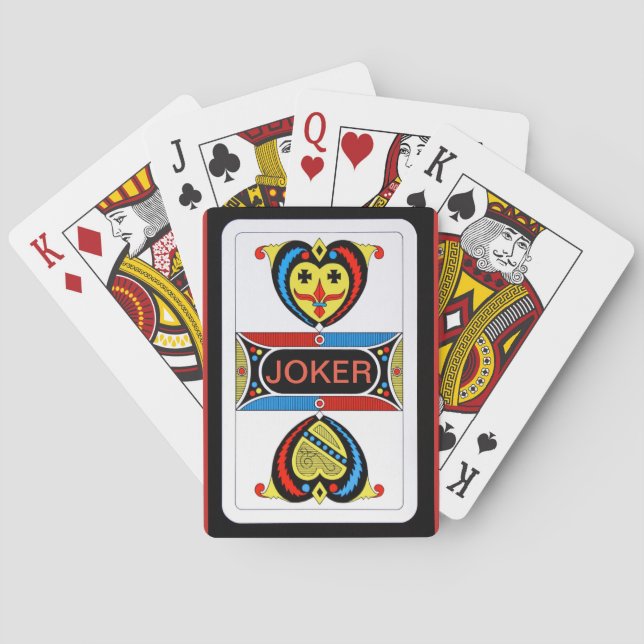 Jeu De Cartes Joker Design Bicyclette Jouer Cartes (dos)