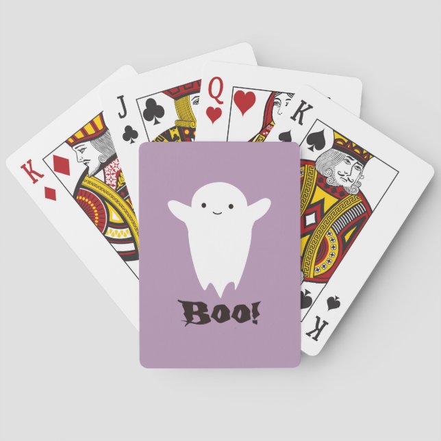Jeu De Cartes Joli Boo ! Fantôme (dos)