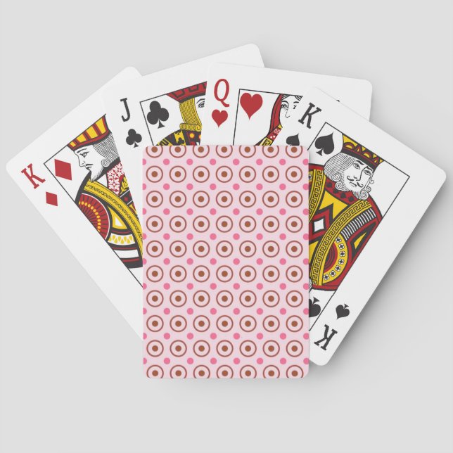 Jeu De Cartes Joli cadeau rose pour les filles (dos)