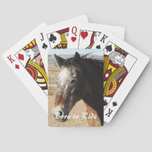 Jeu De Cartes Joli cheval Appaloosa - Ouest