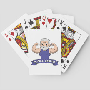 Jeu De Cartes Joli Kawaii Muscle Daddy Barbu Bodybuilder