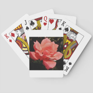 Jeu De Cartes Joli rose rose Peach floral