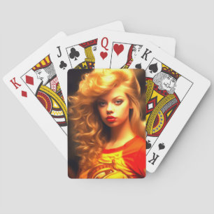 Jeu De Cartes Jolie Dame Ai