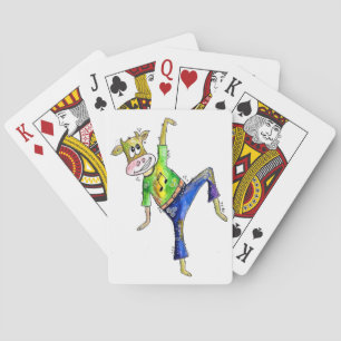 Jeu De Cartes Jolie vache dansante Whimsical