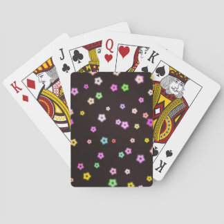 Jeu De Cartes Jolies Étoiles Jouant Des Cartes