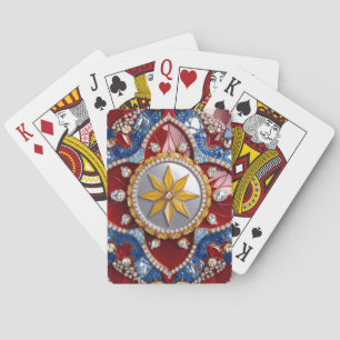 Jeu De Cartes Jouer aux cartes avec les couleurs de Colombie