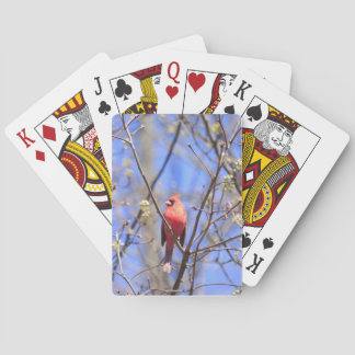 Jeu De Cartes Jouer aux cartes avec l'image du Cardinal du Nord
