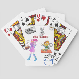 Jeu De Cartes Jouer aux cartes café tasse de thé pour elle