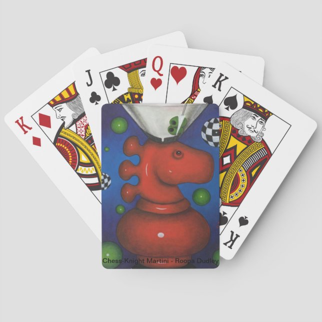 Jeu De Cartes Jouer aux cartes Chevalier d'échecs (dos)