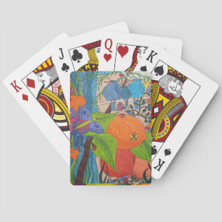 Jeu De Cartes Jouer aux cartes de la manière heureuse