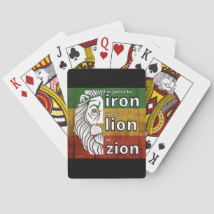 Jeu De Cartes jouer aux cartes "IRON LION"