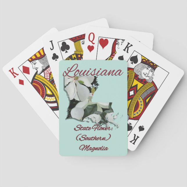 Jeu De Cartes Jouer aux cartes - LOUISIANA (dos)