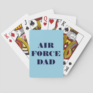 Jeu De Cartes Jouer aux cartes Papa de la Force aérienne