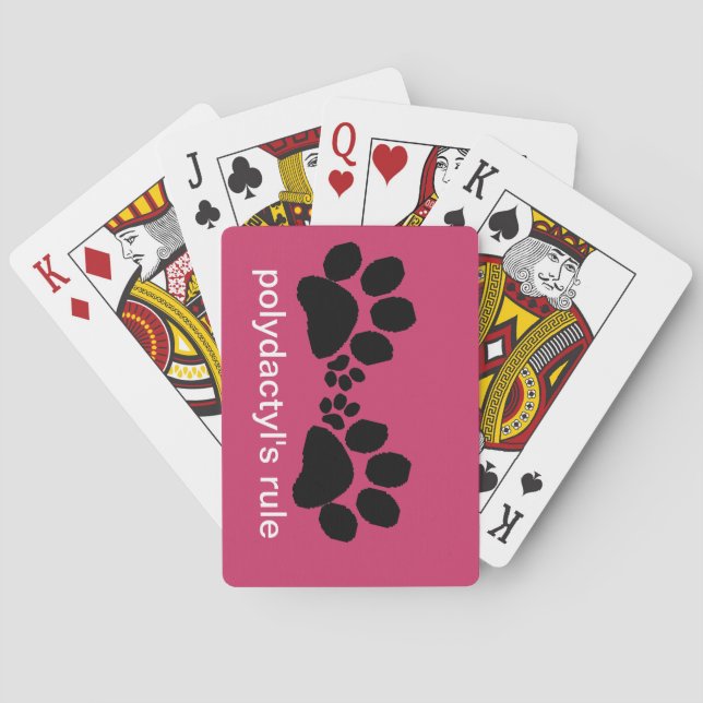 Jeu De Cartes Jouer aux cartes - Règle de Polydactyl (dos)