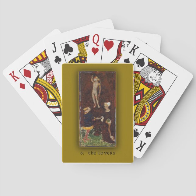 Jeu De Cartes Jouer Aux Cartes Visconti-Sforza Tarot Les Amateur (dos)