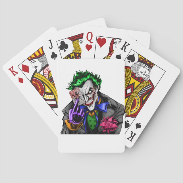 Jeu De Cartes Jouer aux cartes zazzer à l'aide de joker magnifiq (dos)