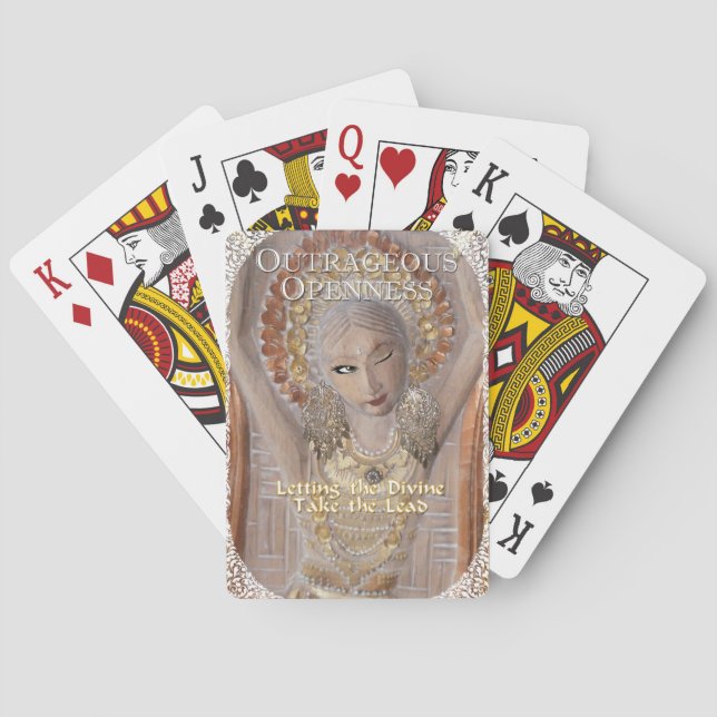 Jeu De Cartes Jouer avec la déesse (dos)